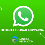 Tulisan Warna-Warni Di Wa