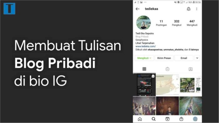 Cara Menulis Blog Pribadi Di Ig