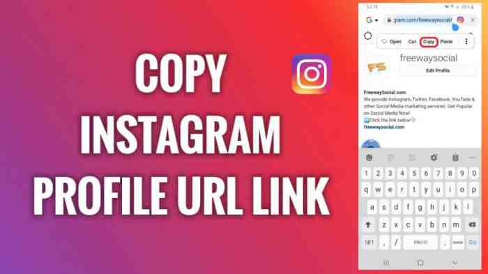 Cara Dapat Link Akun Instagram