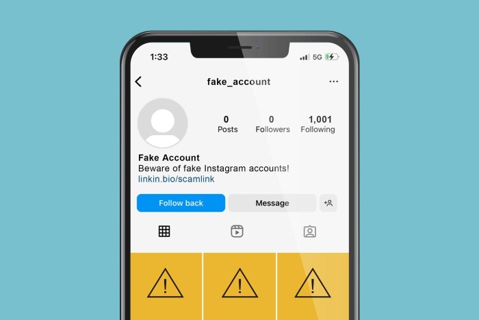 Contoh Nama Akun Fake Ig