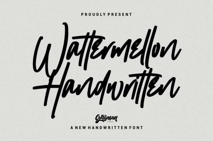 Handwriting Font Copy And Paste