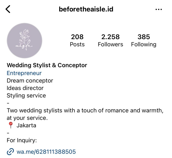 Cara Membuat Bio Di Ig Blog Pribadi