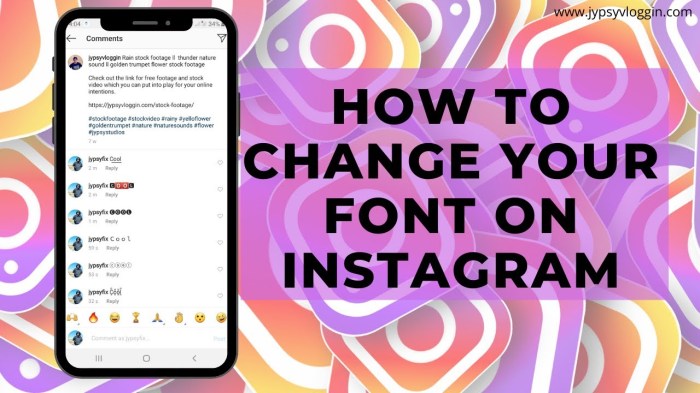 Fonts stickers